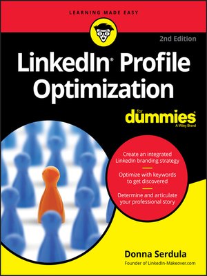cover image of LinkedIn Profile Optimization For Dummies